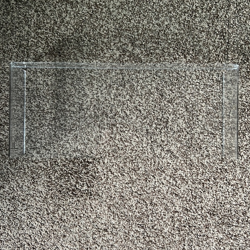 The Container Store Clear Acrylic Monitor Stand Riser - Picture 4 of 7